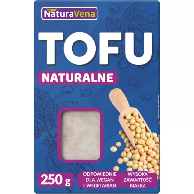 NaturaVena Tofu kostka naturalne 250 g