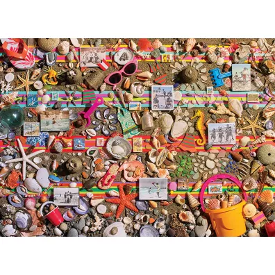 Puzzle 1000 el. Na pla�y Cobble Hill