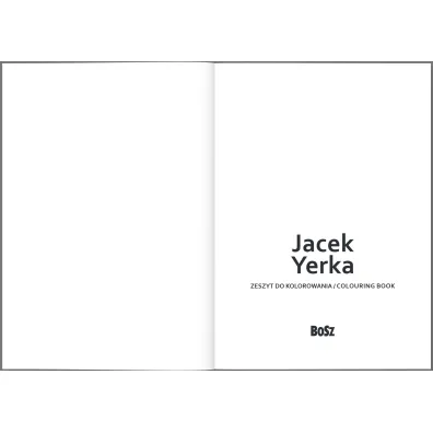 Jacek Yerka - zeszyt do kolorowania