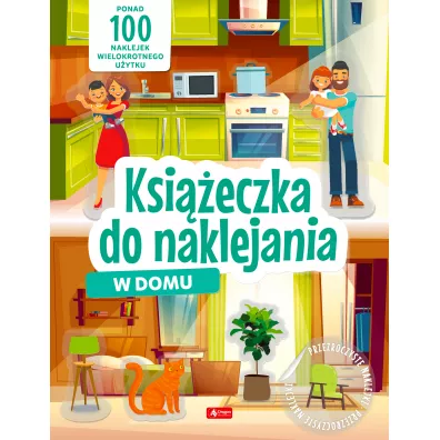 W domu. Ksi��eczka do naklejania