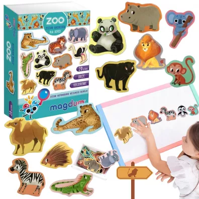 Maksik Zoo - zestaw magnes�w