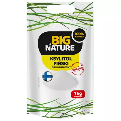 Big Nature Ksylitol Fiski Cukier brzozowy 1 kg