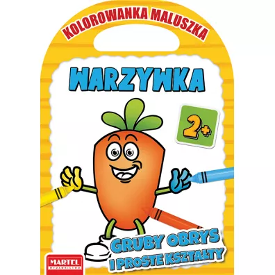 Kolorowanka maluszka. Warzywka - Hubert  Wodarczyk