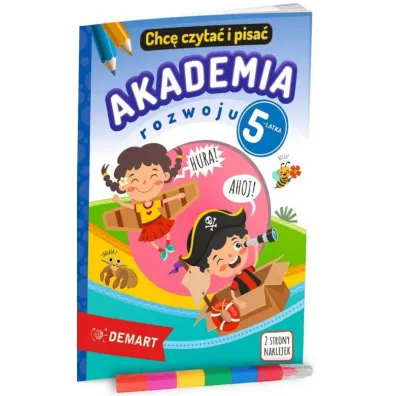 Akademia rozwoju 5-latka. Chc� czyta� i pisa� - Anna Borchard