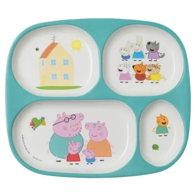 Talerz dzielony winka Peppa
