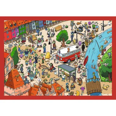 Puzzle 4w1 - Podr�e Treflik�w (35+48+54+70 el.)