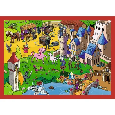 Puzzle 4w1 - Podr�e Treflik�w (35+48+54+70 el.)