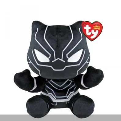 Beanie Babies Marvel Black Panther15cm Meteor