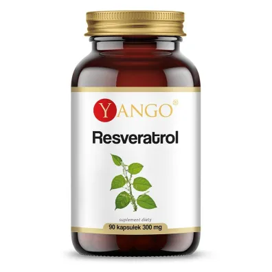 Yango Resveratrol - ekstrakt 50% Suplement diety 90 kaps.