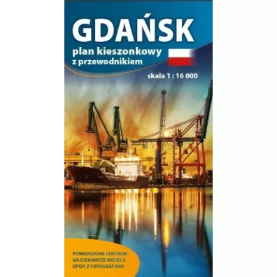 Plan kieszonkowy z przewod. - Gda�sk 1:16 000