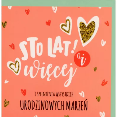 Henry Karnet kwadrat Urodzinowy
