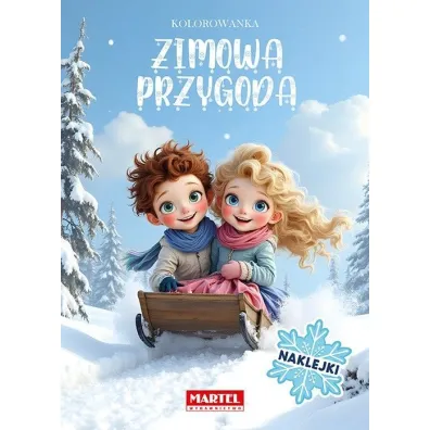 Zimowa przygoda z naklejkami - Klaudia  J�drysiak
