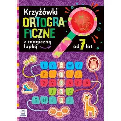 Krzy��wki ortograficzne z magiczn� lupk� od 7 lat - Bogus�aw Michalec