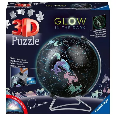 Puzzle 190 el. 3D Globus konstelacje Ravensburger