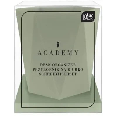 Interdruk Przybornik na biurko Academy Zielony