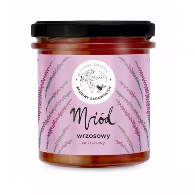 Miody �wiata Rodziny Sadowskich Mi�d wrzosowy 450 g