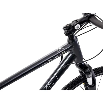 Romet Rower crossowy ORKAN 4 M 2024 grafitowo-srebrno-szampaski 18 M