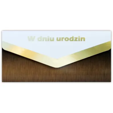 Trend Karnet-koperta W dniu urodzin