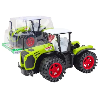 Taktor farmerski du�y zielony LeanToys