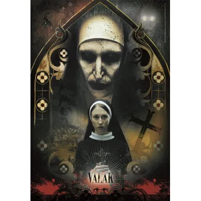 Puzzle 1000 el. Compact Horror Collection The Nun Clementoni