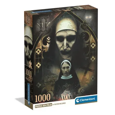 Puzzle 1000 el. Compact Horror Collection The Nun Clementoni