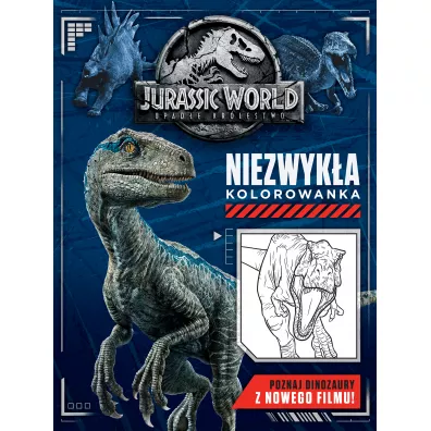 Jurassic World 2. Niezwyk�a kolorowanka - Jacqui Butler