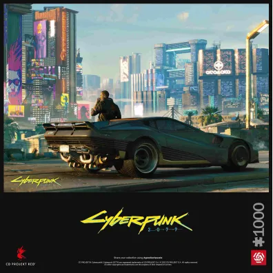 Puzzle Gaming 1000 el. Cyberpunk 2077: Mercenary on the Rise Good Loot