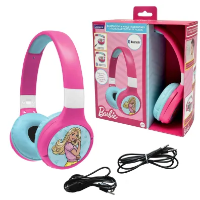 S�uchawki 2w1 Barbie bluetooth Lexibook HPBT010BB