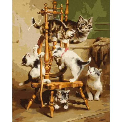 Ideyka Malowanie po numerach - Weso�e zabawy 40x50cm