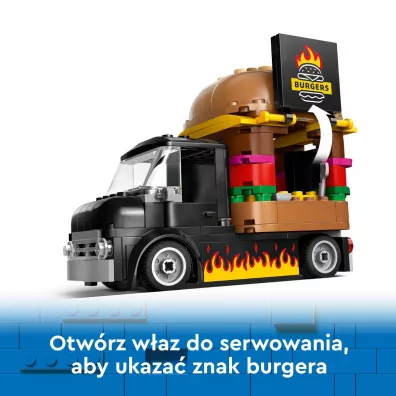 LEGO City Ciarwka z burgerami 60404