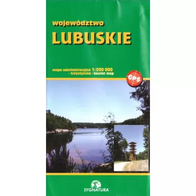 Mapa turystyczna - wojew�dztwo lubuskie 1:200 000