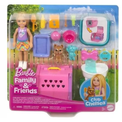 Barbie Chelsea. Transporter dla pieska Mattel
