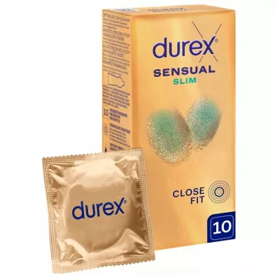 Durex Sensual Slim prezerwatywy 10 szt.