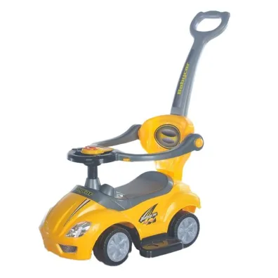 Je�dzik z r�czk� 3w1 Mega Car ��ty Baby Mix