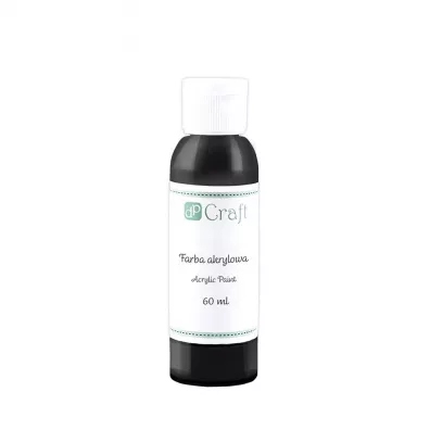 Dalprint Farba akrylowa czarny 60 ml