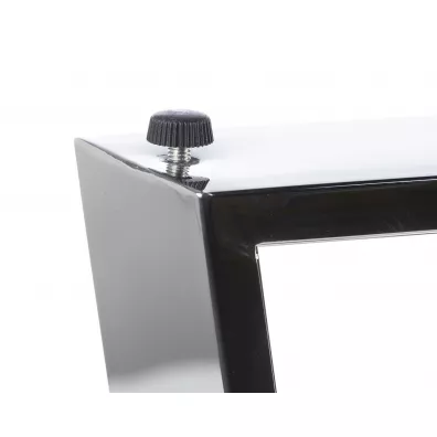HowHomely Stolik kawowy Trophy Silver Black