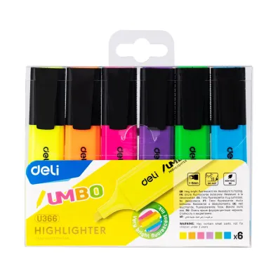 Deli Zakre�lasz Umbo 1-5 mm 6 kolor�w