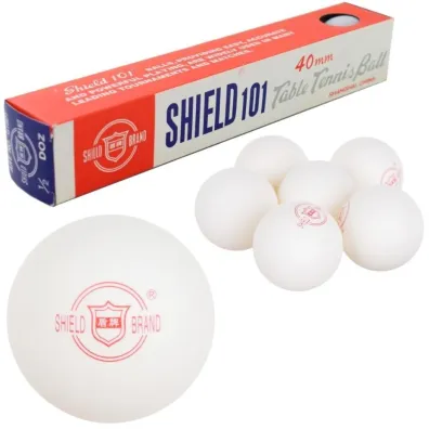 Pi�ki do ping ponga bia�e 6szt Trifox
