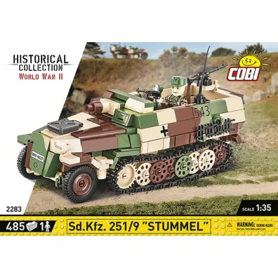 Historical collection wwii Sd.Kfz. 251/9 Stummel
