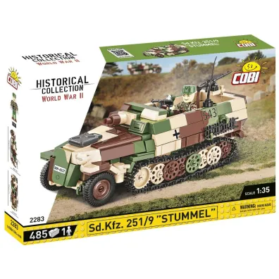Historical collection wwii Sd.Kfz. 251/9 Stummel