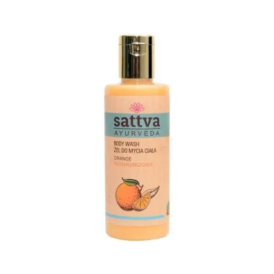 Sattva �el do mycia cia�a pomara�czowy 210 ml