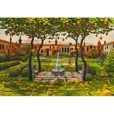 Puzzle 1500 Patio Art Collection CASTOR Castorland
