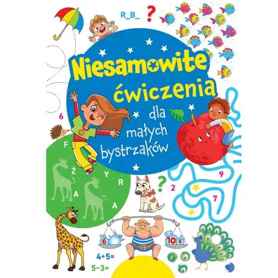 Niesamowite �wiczenia dla ma�ych bystrzak�w. Niebieska