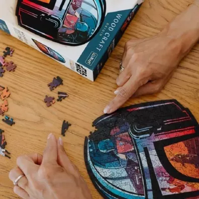 Puzzle drewniane 160 el. The Mandalorian Trefl