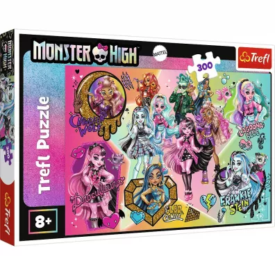 Puzzle 300 el. Zombie g�r�! Monster High Trefl