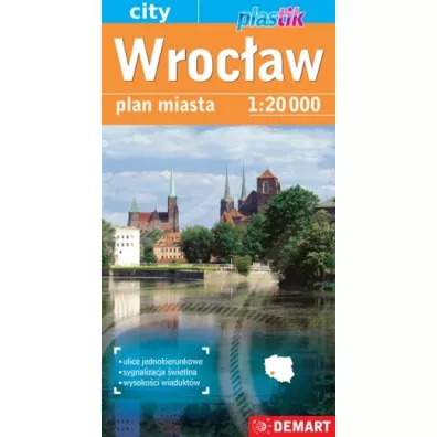 Plan miasta Wroc�aw 1:20 000 DEMART