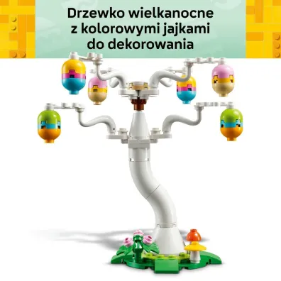 LEGO Iconic Poszukiwanie pisanek z zaj�czkiem i kurczaczkiem 40808