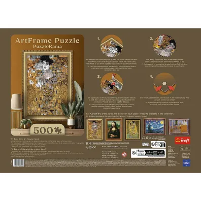 Puzzle Puzzlorama 500 el. Adele Bloch-Bauer I Klimt Trefl