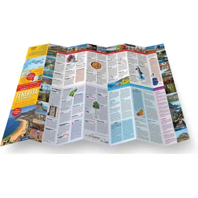 Teneryfa i La Gomera 2w1 przewodnik i mapa laminat