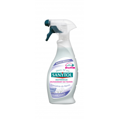 Sanytol Odwieajcy dezodorant do tkanin o zapachu biaych kwiatw 500 ml